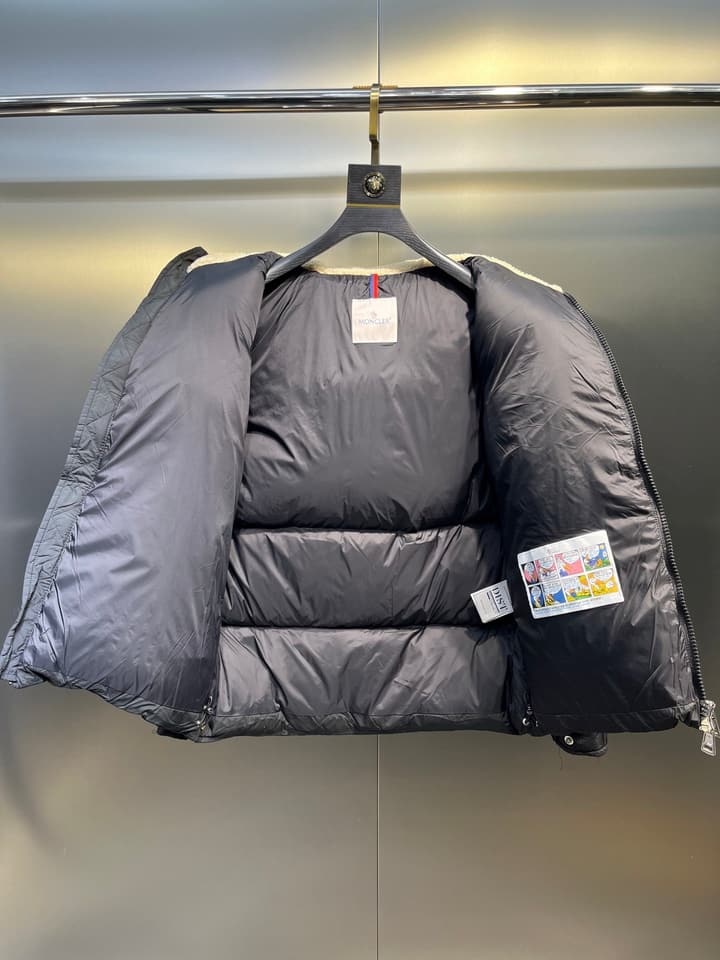 Moncler Unisex Down Jacket in Gold