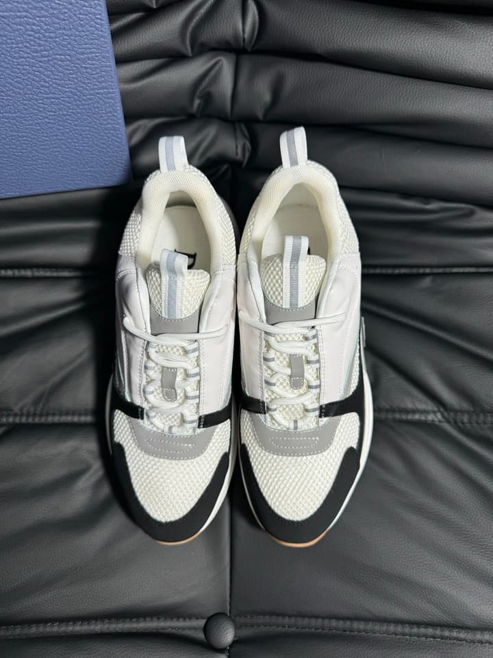 Dior B22 Calfskin Sneakers in Black