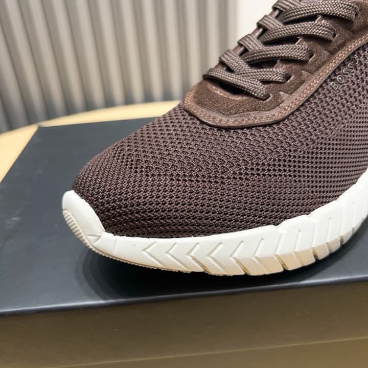 Boss Layered Design Sport Sneakers