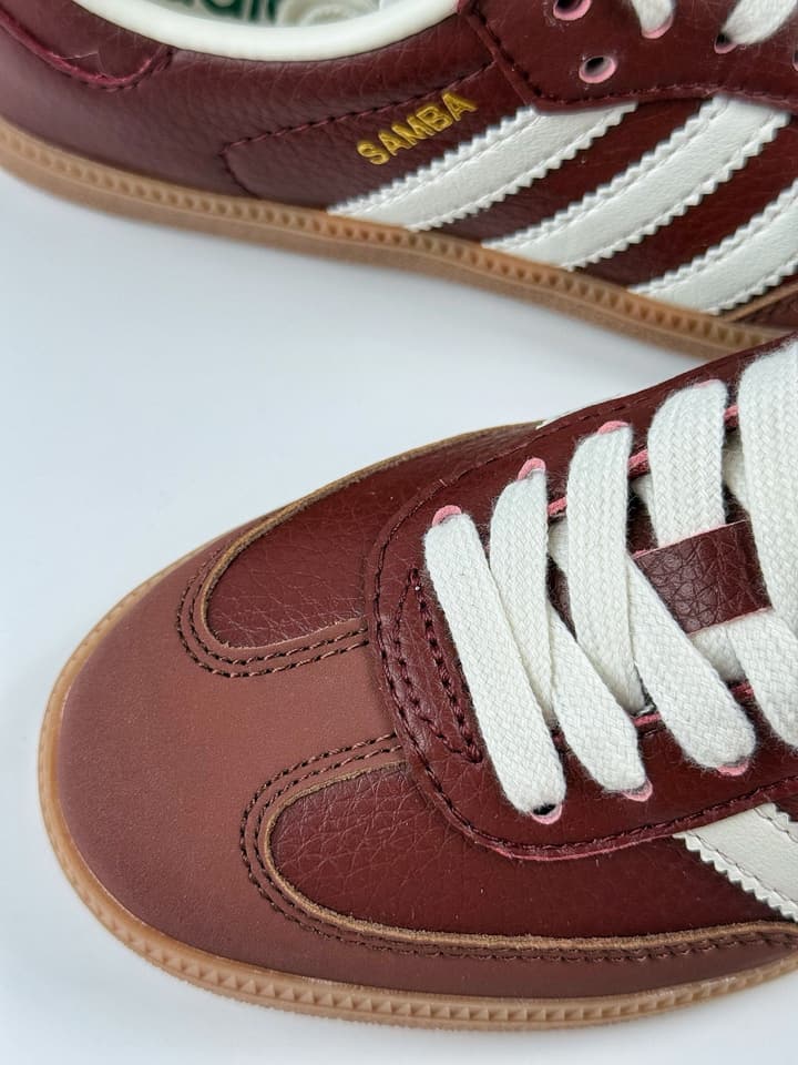 Adidas Samba Handball Spezial OG Sneakers in Burgundy