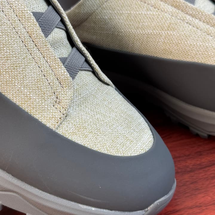 Zegna Triple Stitch Monte Canvas Sneakers