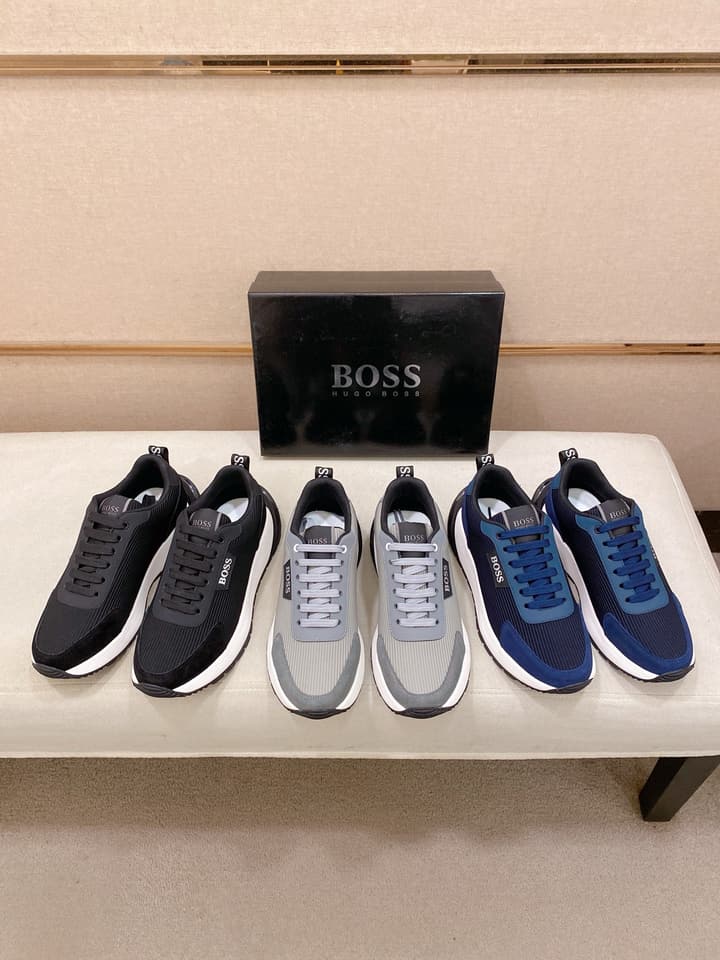 Boss Latest Casual Men's Sneakers in Dark Gray