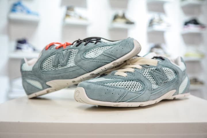 Miu Miu x New Balance 530 SL Sneakers – 2024 Spring/Summer Collection in Beige
