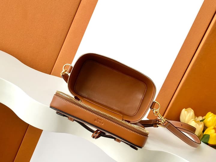 Celine Vanity Box Bag in Black