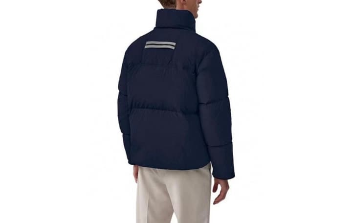 Canada Goose Lawrence Stand-Collar Puffer Jacket in Classic Black