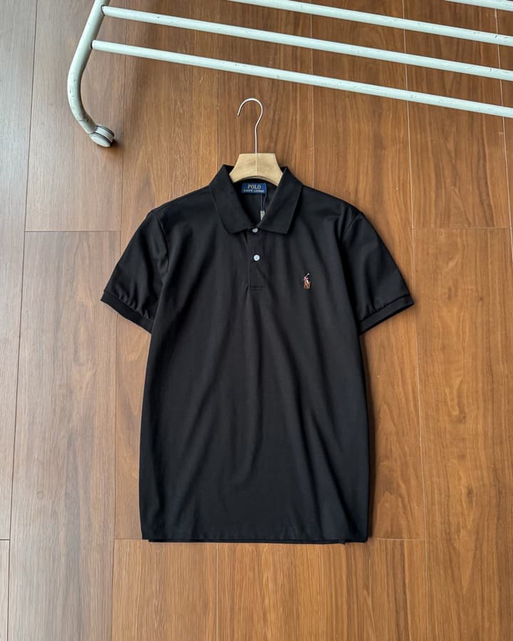 Ralph Lauren Small Pony Embroidery Cotton Polo Shirt – Summer Collection in Army Green