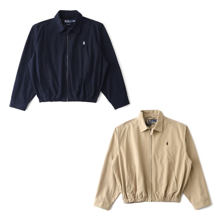 Ralph Lauren Oversized Cotton Jacket – 25SS in Deep Navy