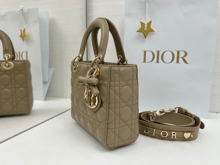 Dior Lady Dior My ABCDior Bow Handbag in Classic Black