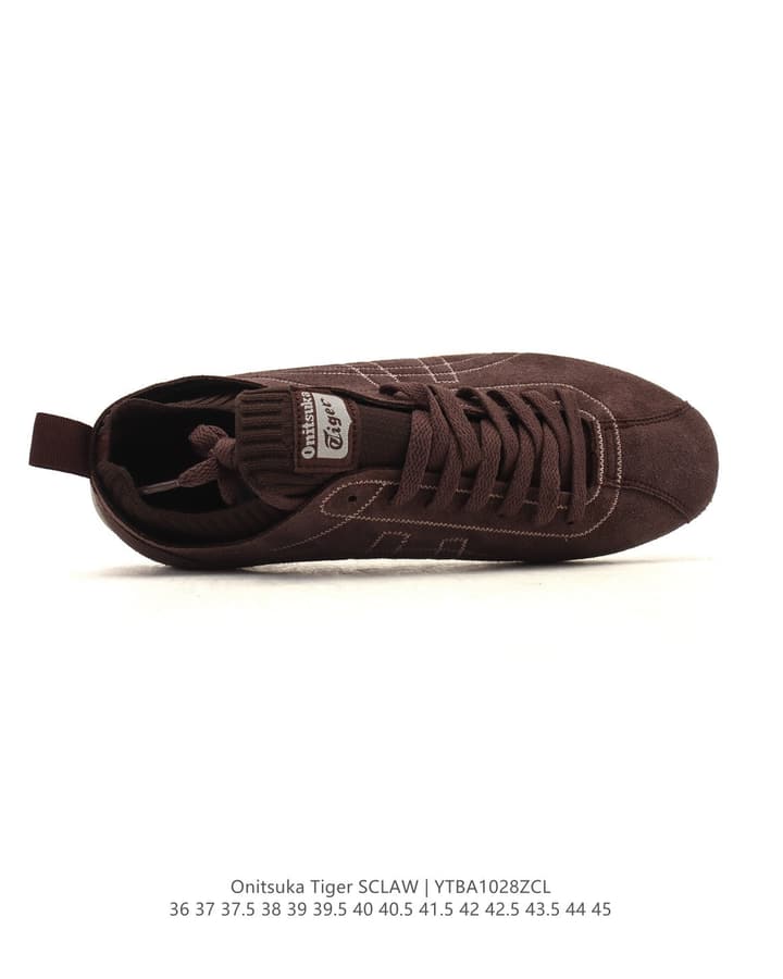Onitsuka Tiger SCLAW Low-Top Casual Sneakers in Tan Upper With Beige Sole