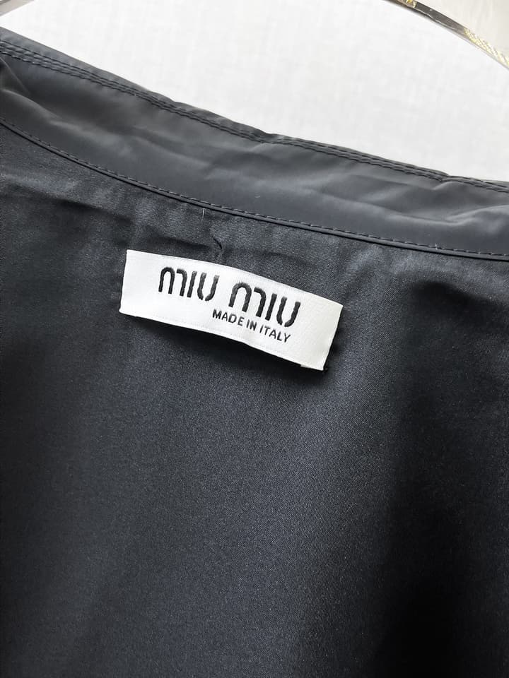 Miu Miu Men's Casual Jacket – 2026SS in Black