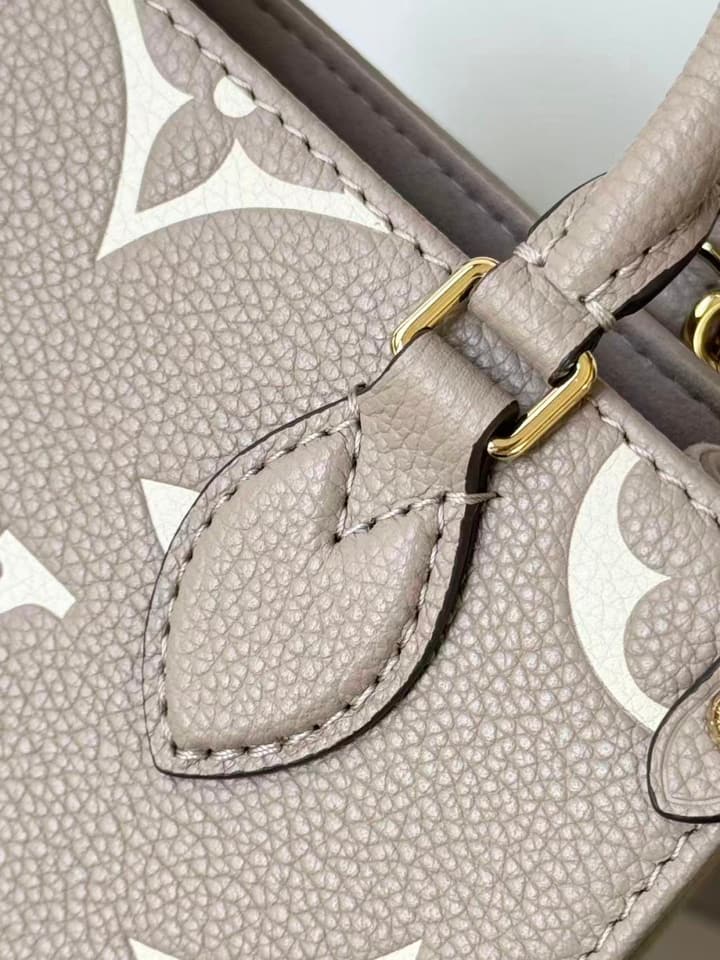 Louis Vuitton OnTheGo BB Handbag in Elephant Gray Monogram