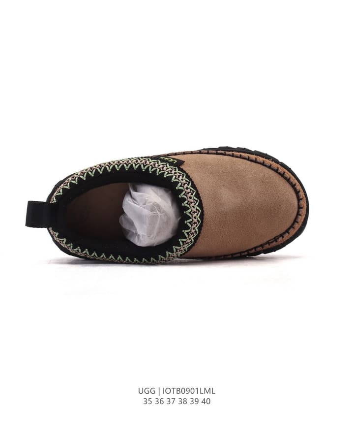UGG Tire Sole Cotton Slippers Snow Boots in White