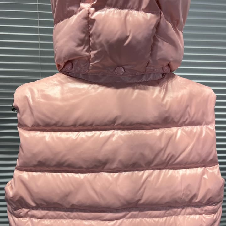 Moncler Ania Fitted Down Vest – Kids Collection – 2025 in Black