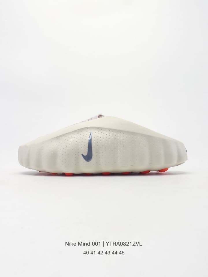 Nike Mind 001 Recovery Slides in Red