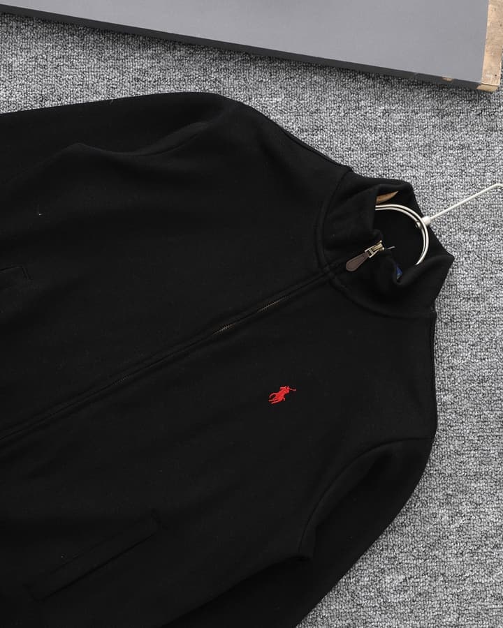 Ralph Lauren Old Money Full-Zip Sweatshirt – 25SS in Navy Blue