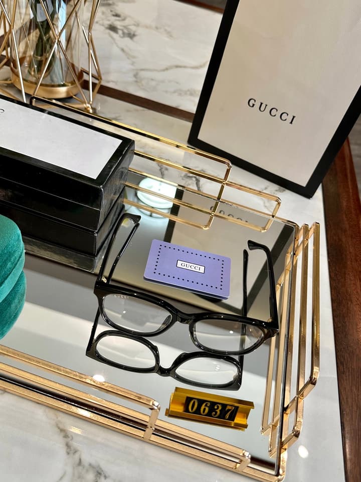 Gucci Polarized Sunglasses in Clear Lenses