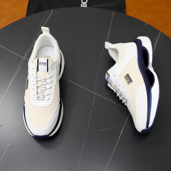 Boss 2024 Knit Sneakers – New Collection in Black Knit