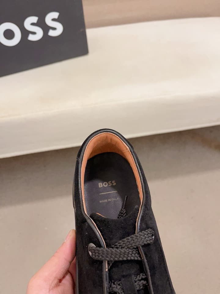 Boss Latest Casual Men's Sneakers in Black Monochromatic