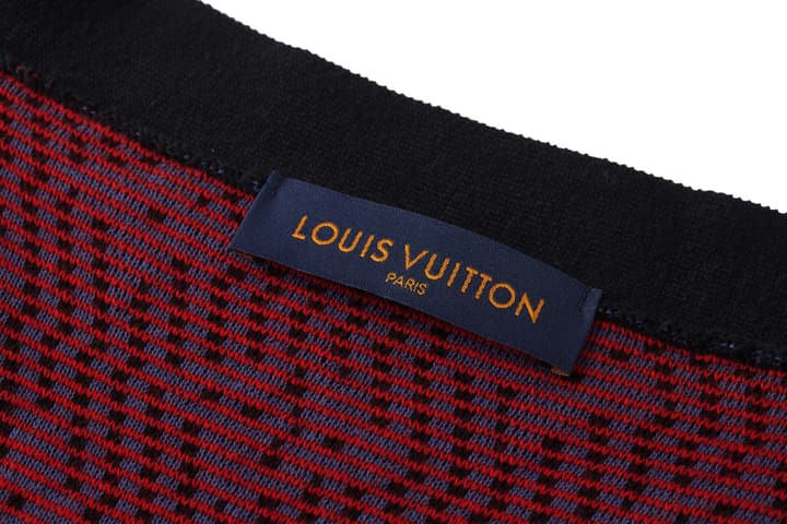 Louis Vuitton Monogram Jacquard Gradient Button Cardigan