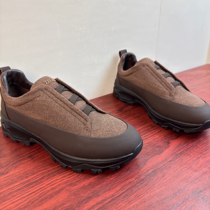 Zegna Triple Stitch™ Monte Canvas Sneakers