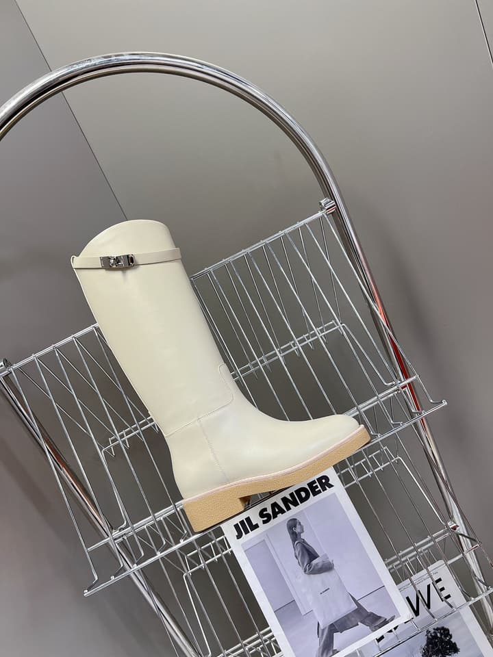 Hermès Kelly Riding Boots in Black