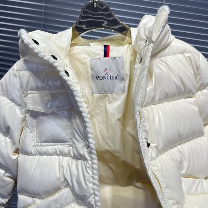 Moncler Kids Hooded Down Jacket – 25FW in Classic Black