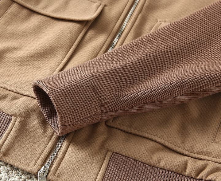 Loro Piana Men's Business Casual Bomber Jacket – 2025FW in Classic Brown