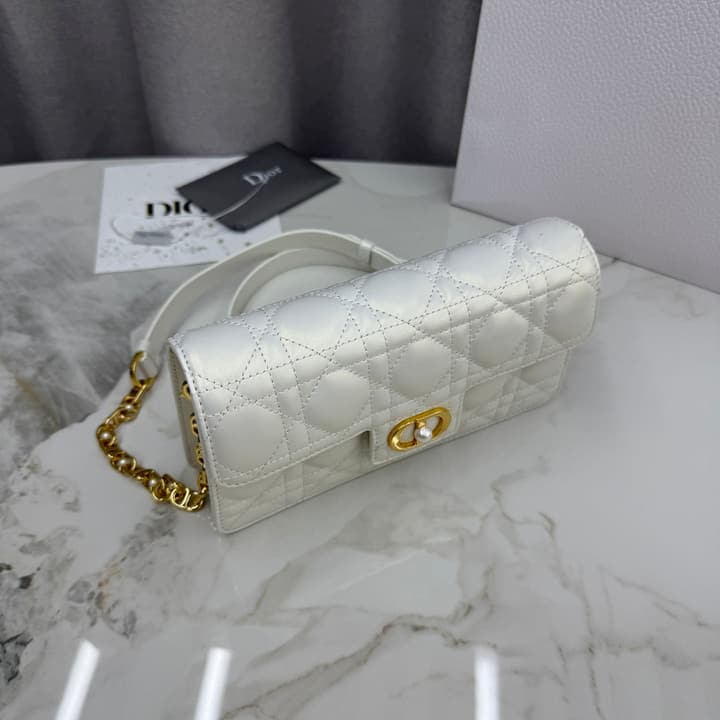 Dior Jolie Mini Chain Bag – 2025FW in Dusty Rose