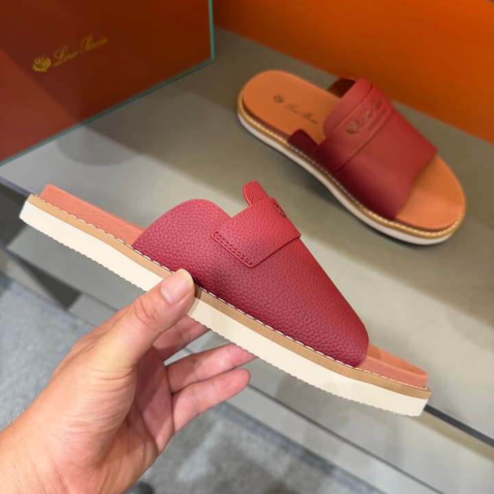 Loro Piana Summer Walk Crisscross Mules