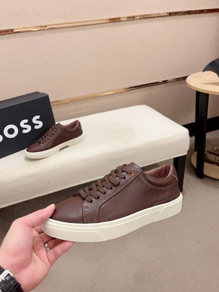 Boss Latest Casual Men's Sneakers in All White