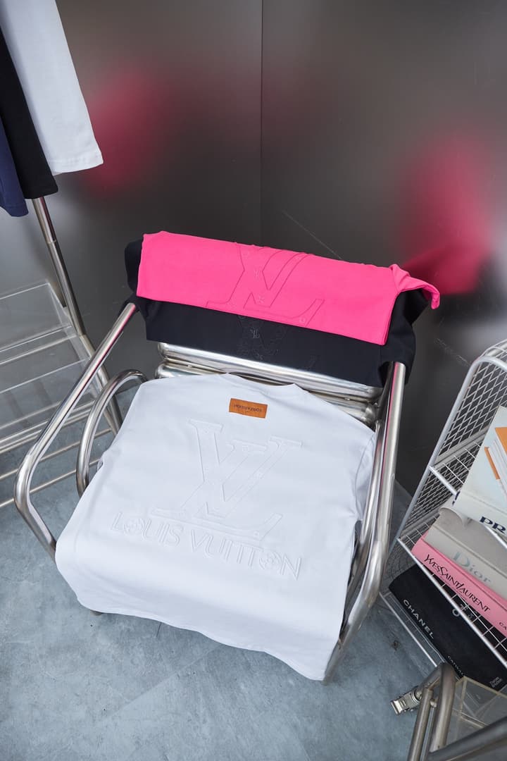 Louis Vuitton Toothbrush Embroidery Logo T-Shirt – 26SS Early Spring Collection in Black