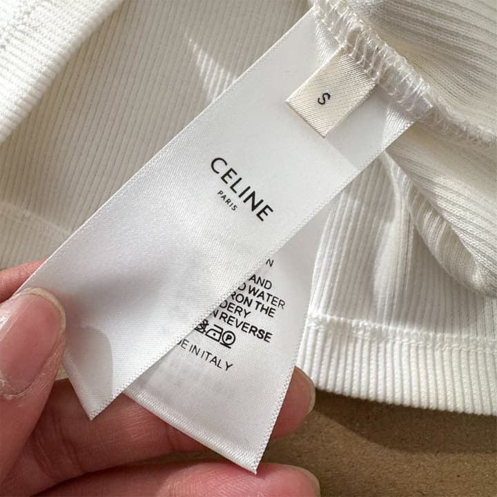Celine Embroidered Crewneck Vest – 25SS