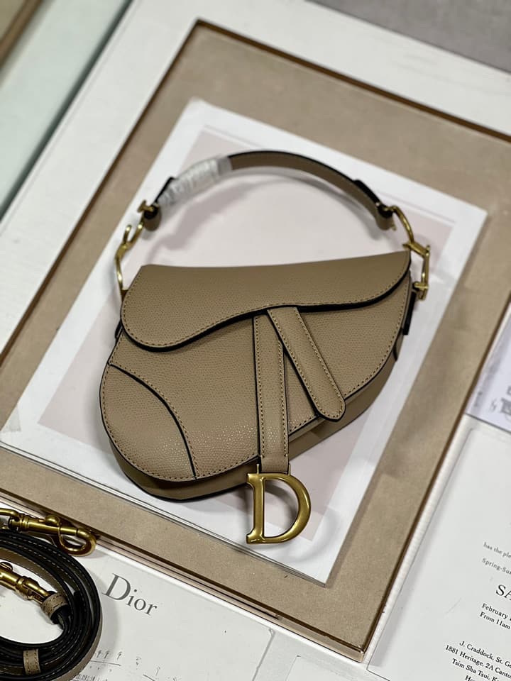 Dior Saddle Shoulder Bag in Black