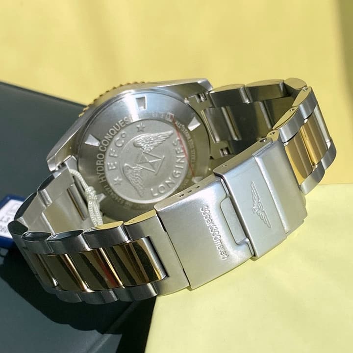 Longines Conquest Automatic Watch 41mm – Eddie Peng Edition in Two-tone Black Dial