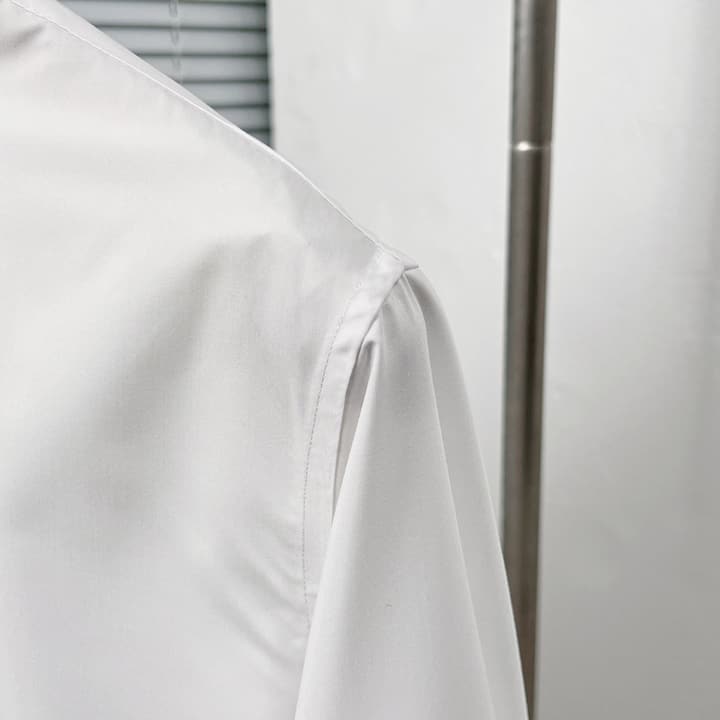 Loewe Crest Embroidered Shirt in Black
