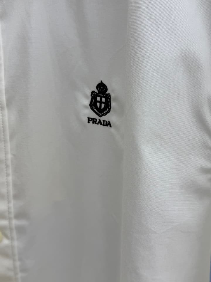 Prada Lightweight Cotton Long-Sleeve Shirt – Spring/Summer Collection