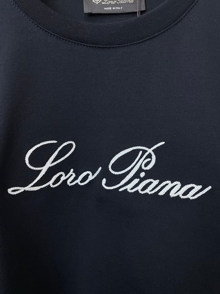 Loro Piana Men's Casual Short-Sleeve T-Shirt in Camel Brown