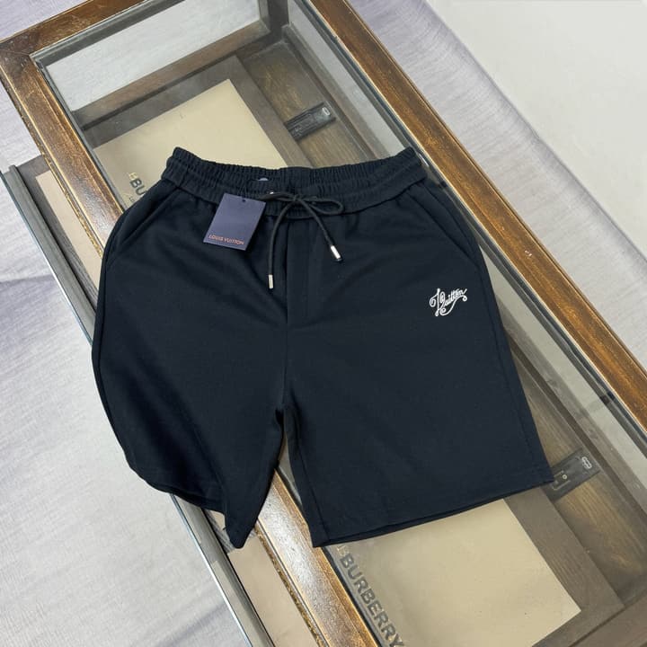 Louis Vuitton Casual Shorts – 2026 Collection in Apricot With Script Logo