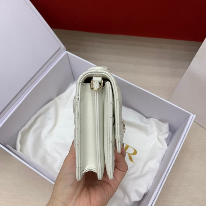 Dior Miss Mini Chain Handbag in Beige