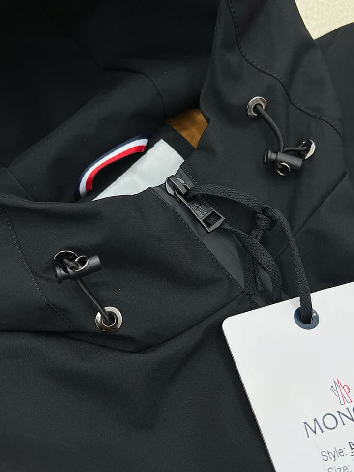 Moncler Men's Business Light Luxury Jacket – 25SS in Black