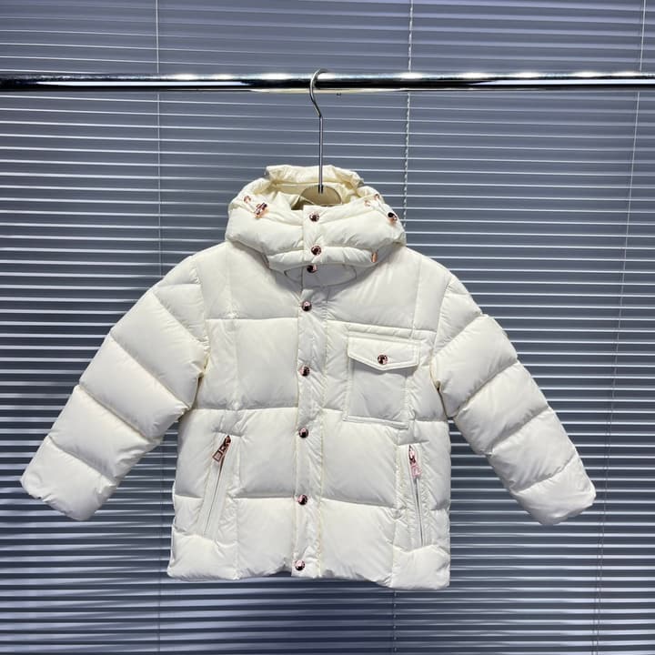 Moncler Detachable Hood Puffer Jacket – 25 Collection – Kids Collection in Black Puffer Jacket