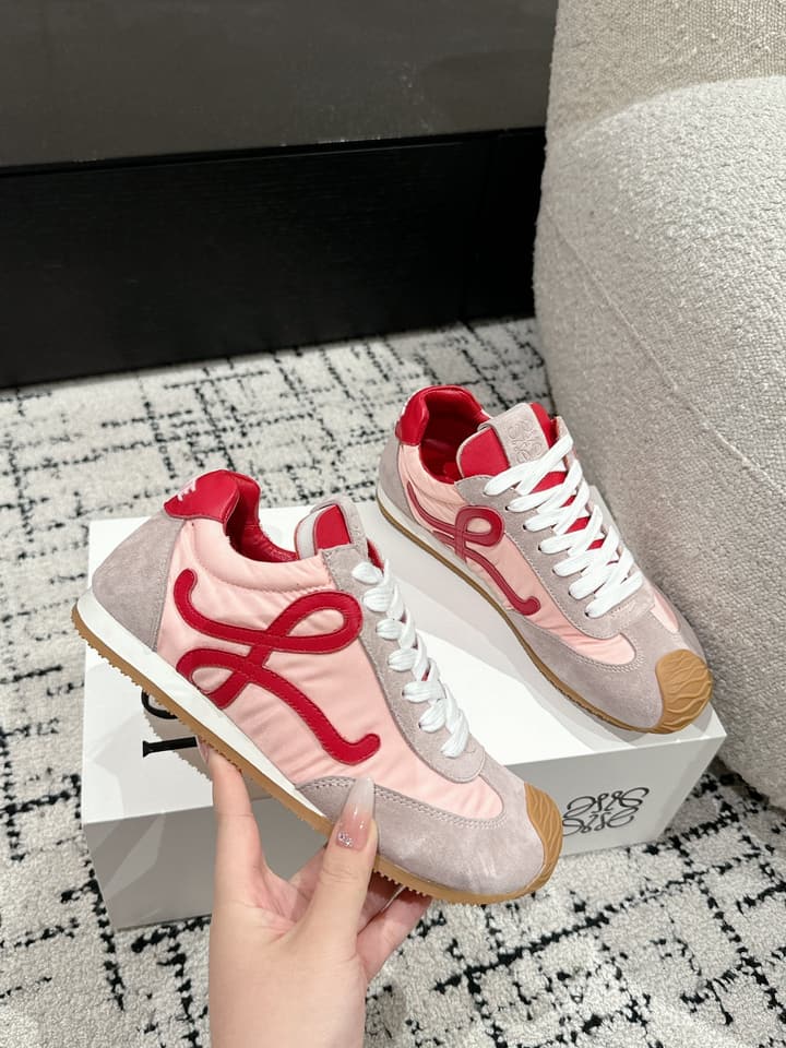Loewe Ballet Runner 2.0 Sneakers – 2025 Runway Collection in Black