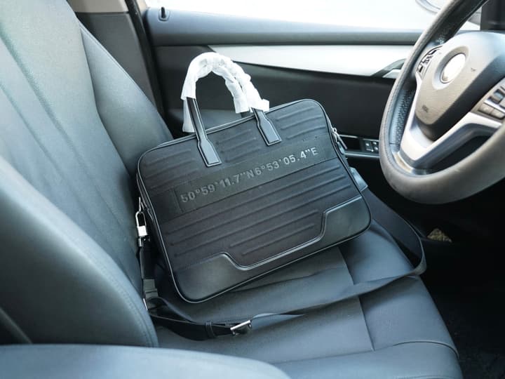 RIMOWA High-Version Crossbody Backpack in Matte Black Briefcase