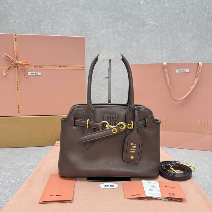 Miu Miu Aventure Mini Shell Bag