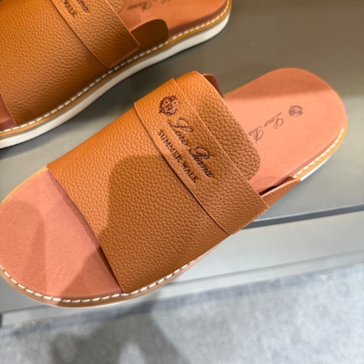 Loro Piana Summer Walk Crisscross Mules
