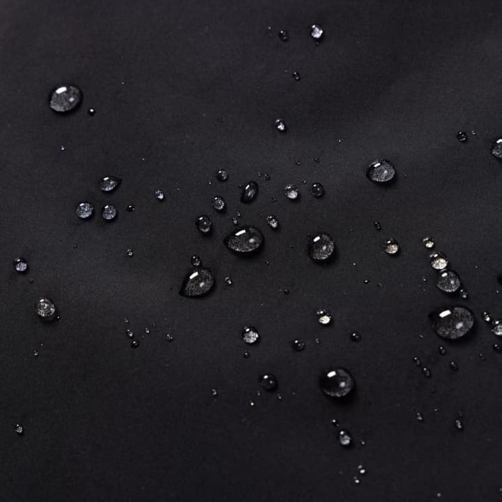 Moncler Classic Maya Hooded Windbreaker Jacket in Solid Black
