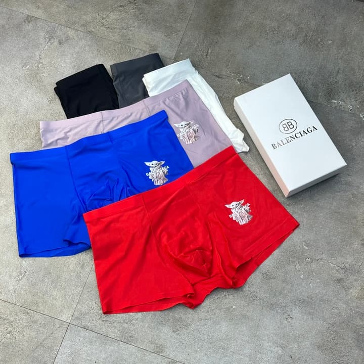 Balenciaga Seamless Ice Silk Men's Underwear
