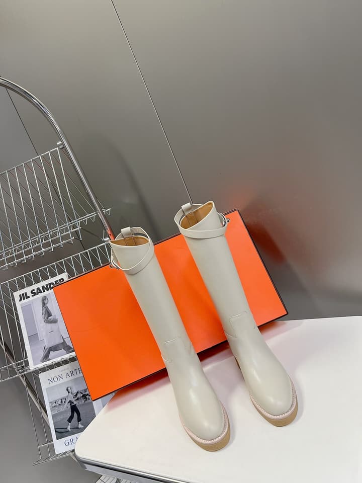 Hermès Kelly Riding Boots in Black