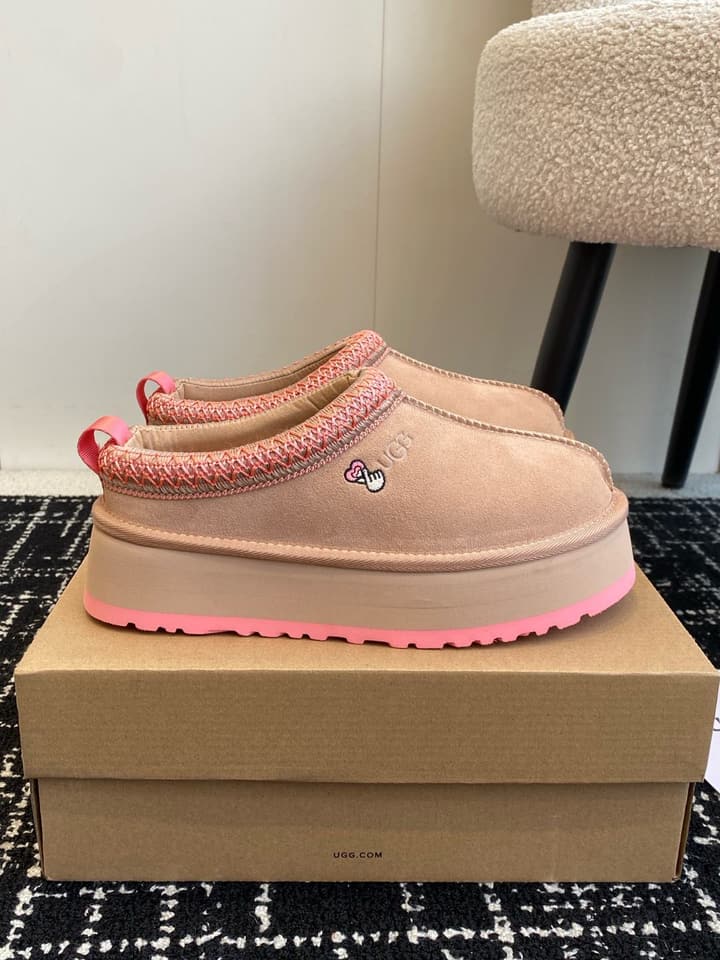 UGG Tazz Feng Chen Wang x TELFAR Valentine's Day Limited Edition Slippers
