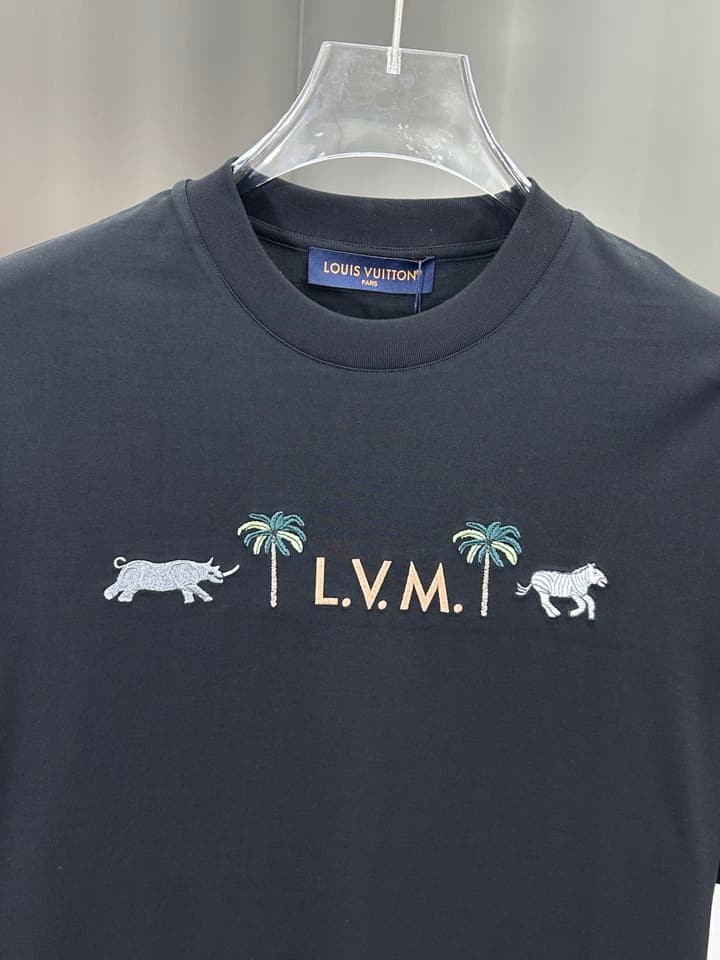 Louis Vuitton 2026 Hooded T-Shirt – 2026SS in Classic Black